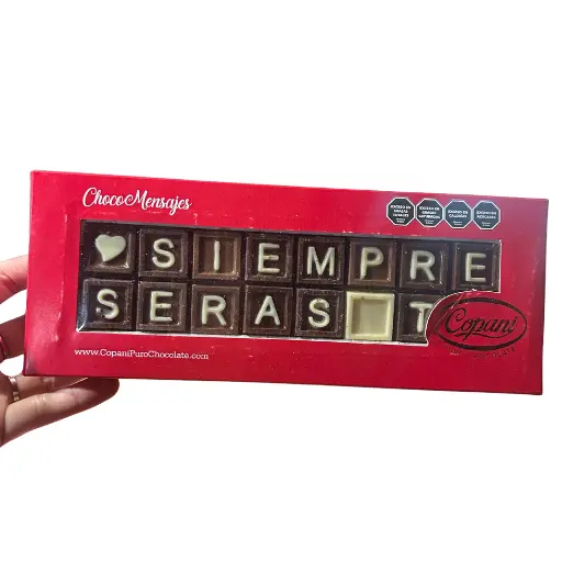 Chocomensaje siempre seras tu